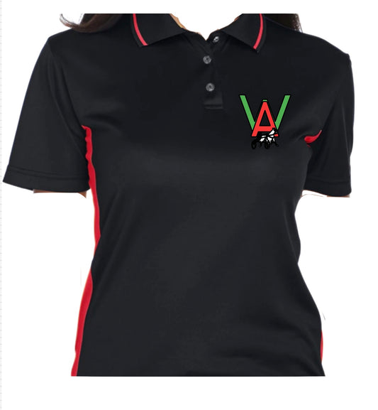 Women 2 tone polo